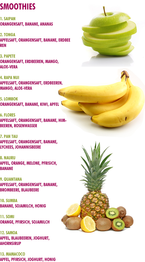 Fruteria Menü Text 1